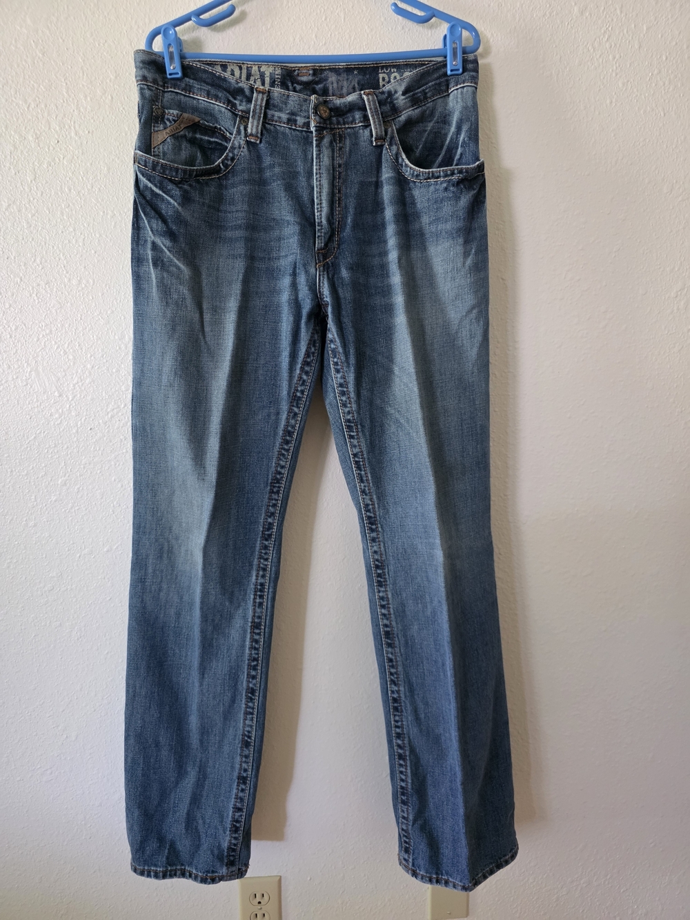 Ariat Men's Blue Denim Jeans